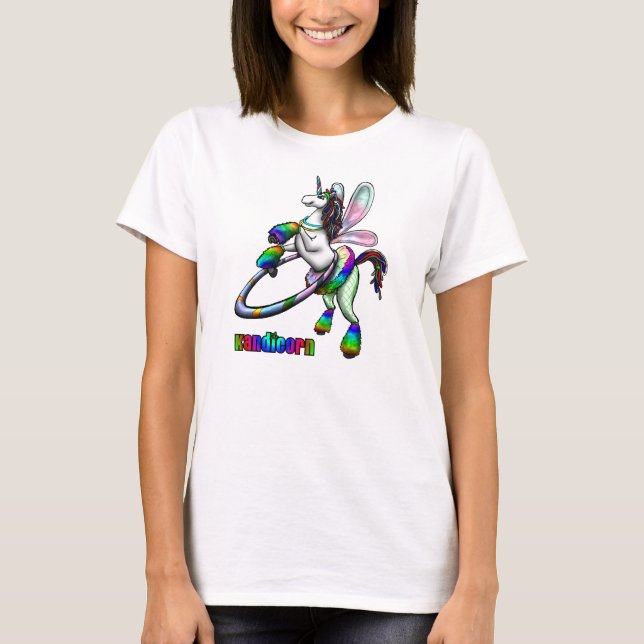 KandiCorn EDM unicorn tshirt (Front)