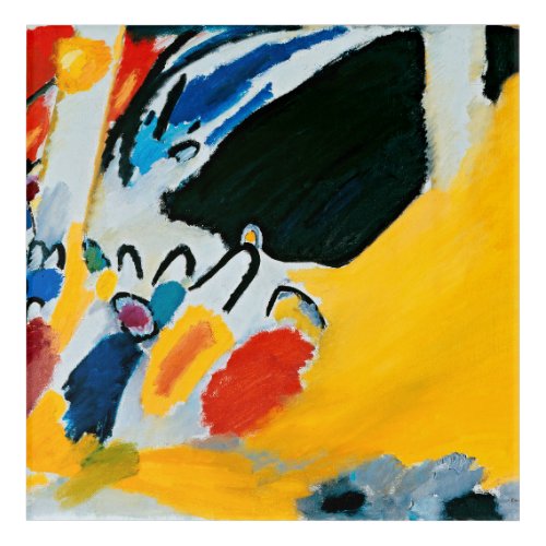 Kandinski Impression III Concert Abstract Painting Acrylic Print