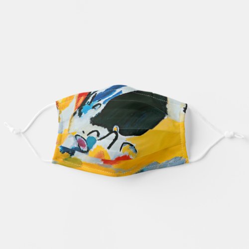 Kandinski Impression III Concert Abstract Painting Adult Cloth Face Mask