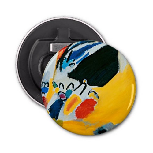 Kandinski Impression III Concert Abstract Painting Bottle Opener