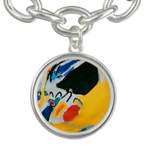 Kandinski Impression III Concert Abstract Painting Bracelet