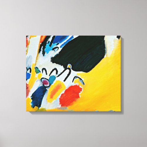 Kandinski Impression III Concert Abstract Painting Canvas Print