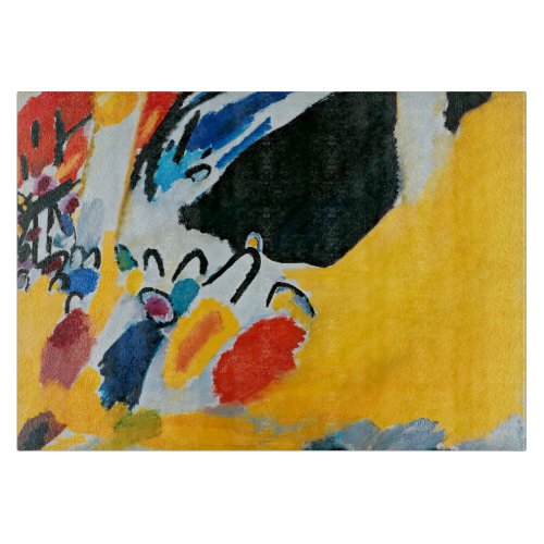 Kandinski Impression III Concert Abstract Painting Cutting Board