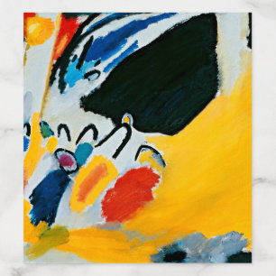Kandinski Impression III Concert Abstract Painting Envelope Liner
