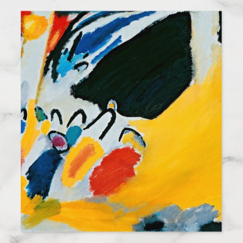 Kandinski Impression III Concert Abstract Painting Envelope Liner