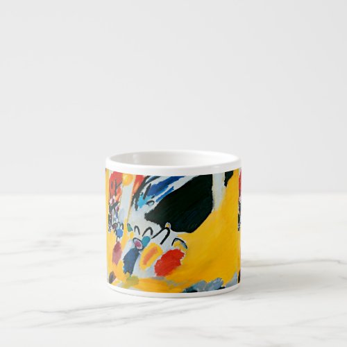 Kandinski Impression III Concert Abstract Painting Espresso Cup