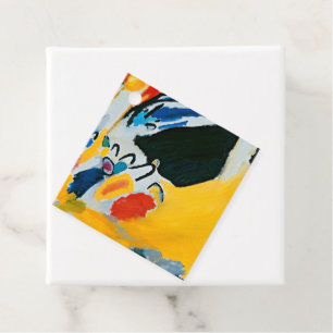 Kandinski Impression III Concert Abstract Painting Favor Tags