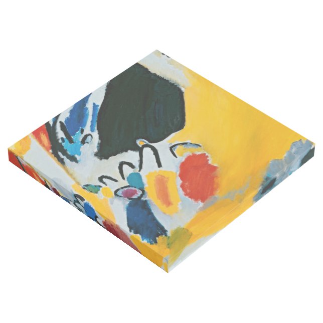 Kandinski Impression III Concert Abstract Painting Gallery Wrap (3/4)