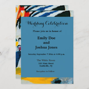 Kandinski Impression III Concert Abstract Painting Invitation