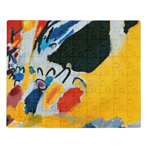 Kandinski Impression III Concert Abstract Painting Jigsaw Puzzle
