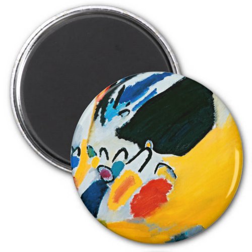 Kandinski Impression III Concert Abstract Painting Magnet