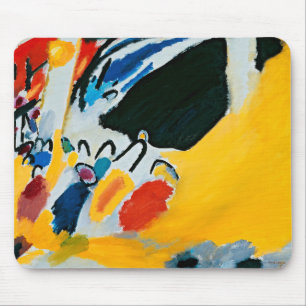 Kandinski Impression III Concert Abstract Painting Mouse Pad