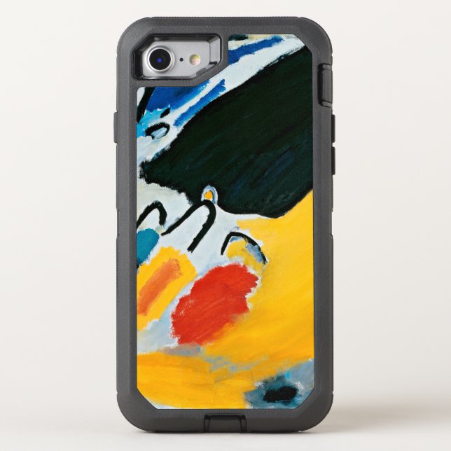 Kandinski Impression III Concert Abstract Painting Otterbox iPhone Case (Back)