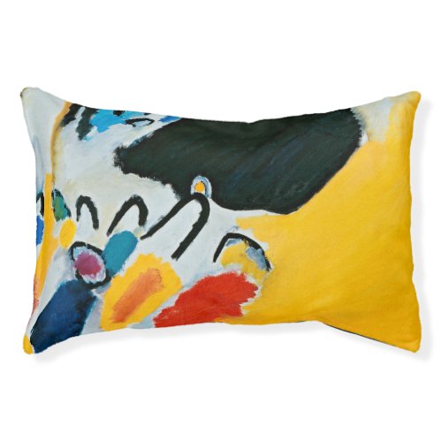 Kandinski Impression III Concert Abstract Painting Pet Bed