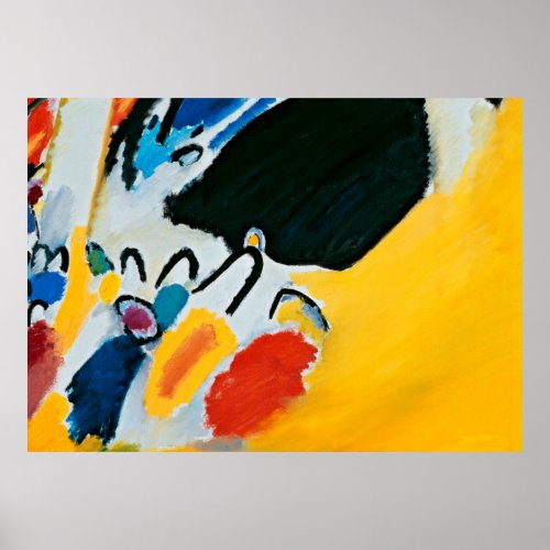 Kandinski Impression III Concert Abstract Painting Poster
