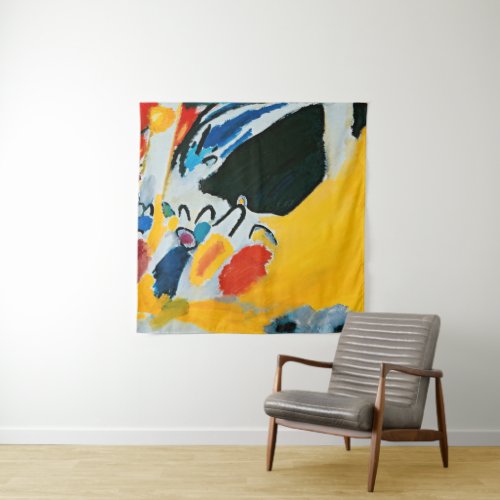 Kandinski Impression III Concert Abstract Painting Tapestry