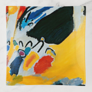 Kandinski Impression III Concert Abstract Painting Trinket Tray
