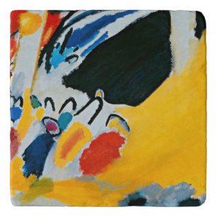 Kandinski Impression III Concert Abstract Painting Trivet