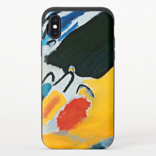 Kandinski Impression III Concert Abstract Painting iPhone X Slider Case