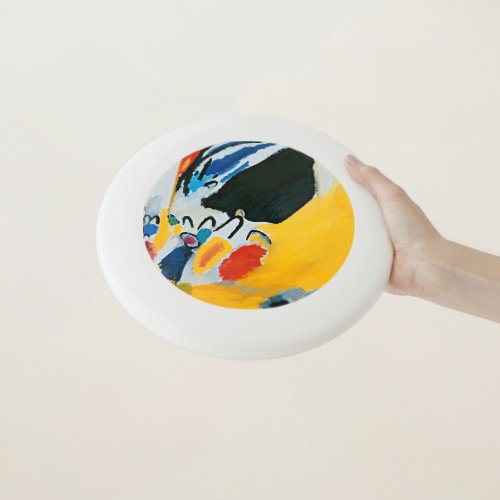 Kandinski Impression III Concert Abstract Painting Wham_O Frisbee