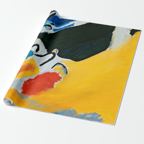 Kandinski Impression III Concert Abstract Painting Wrapping Paper