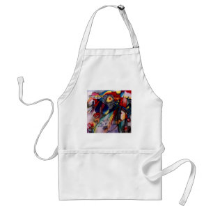 Kandinsky 1913 Abstract Painting Adult Apron