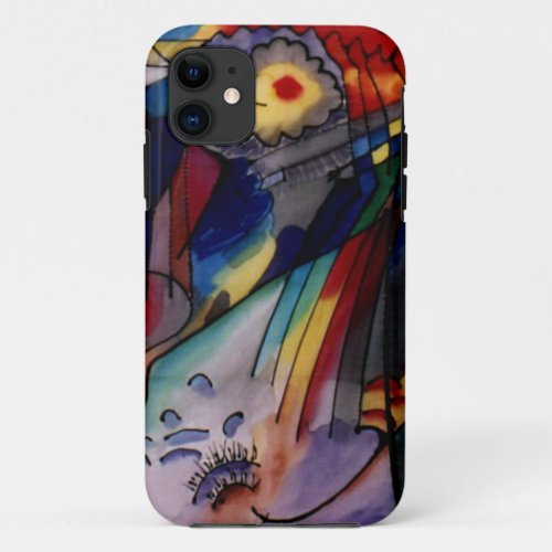 Kandinsky 1913 Abstract Painting iPhone 11 Case
