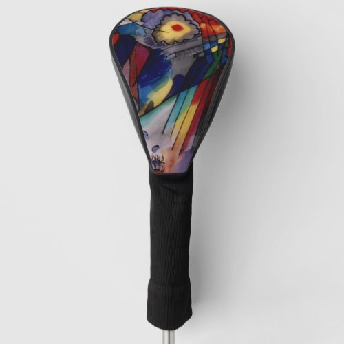 Kandinsky 1913 Abstract Painting Golf Head Cover