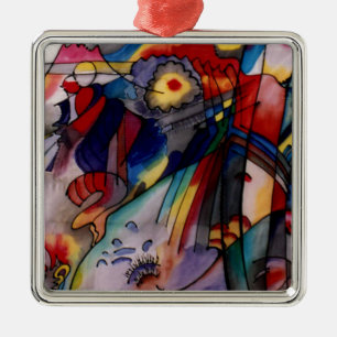 Kandinsky 1913 Abstract Painting Metal Ornament