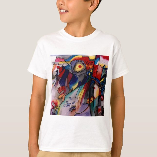 Kandinsky 1913 Abstract Painting T-Shirt (Front)