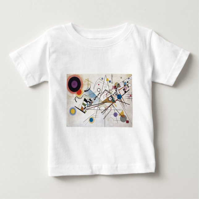 Kandinsky 1923/composition viii/pixdezines baby T-Shirt (Front)