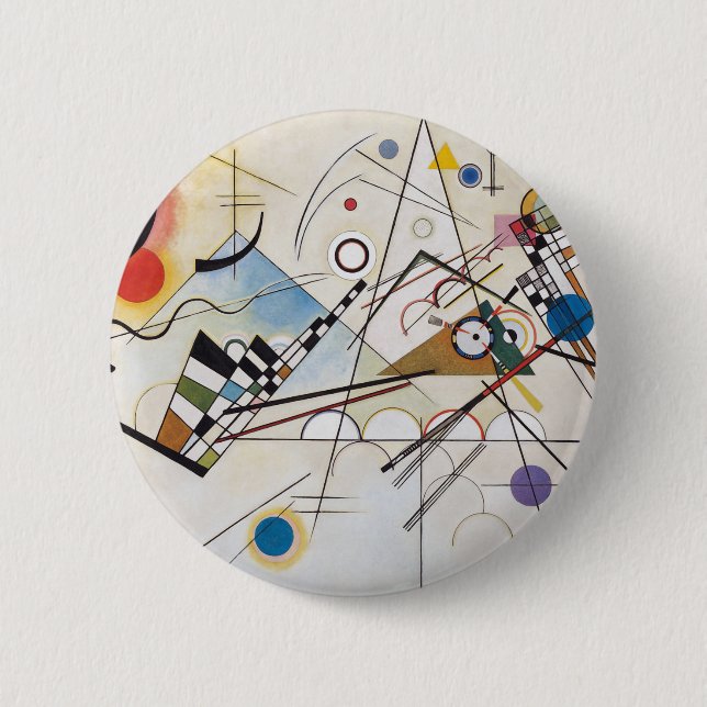 Kandinsky 1923/composition viii/pixdezines button (Front)