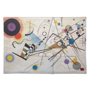 Kandinsky 1923/composition viii/pixdezines cloth placemat