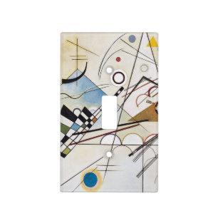 Kandinsky 1923/composition viii/pixdezines light switch cover