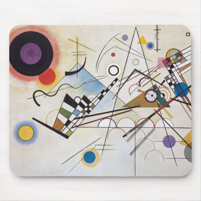 Kandinsky 1923/composition viii/pixdezines mouse pad (Front)