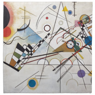 Kandinsky 1923/composition viii/pixdezines napkin