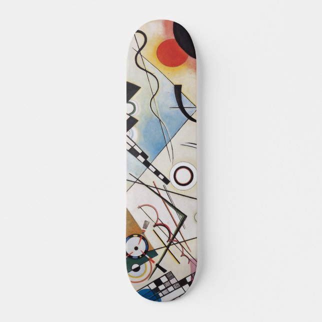 Kandinsky 1923 composition viii/pixdezines skateboard (Front)