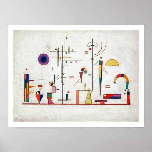 Kandinsky 1930 _ Serious Fun Poster