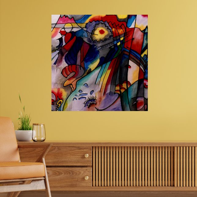 Kandinsky - 293, famous artwork, poster (Living Room 2)