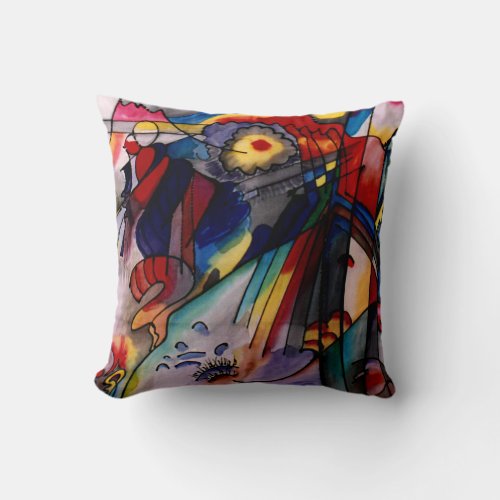 Kandinsky _ 293 famous artwork throw pillow