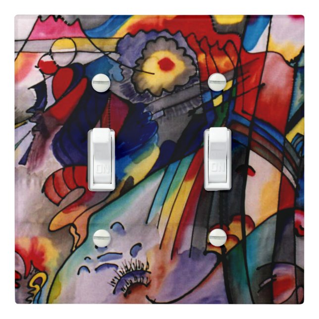 Kandinsky - 293 light switch cover (In Situ)