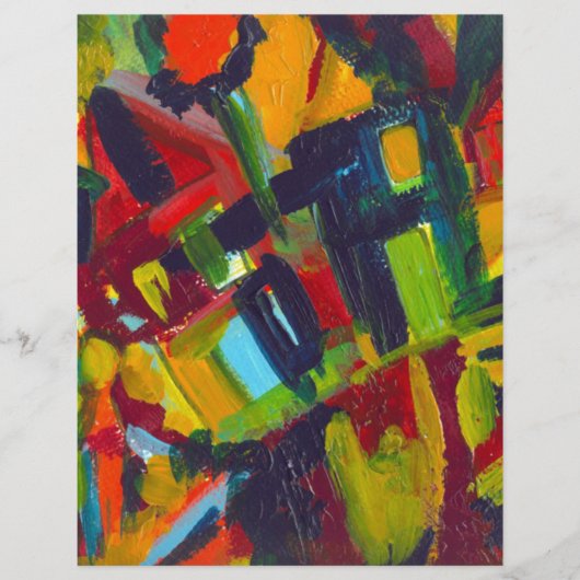 Kandinsky 304 Colorful Abstract Artwork (Front)