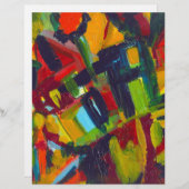 Kandinsky 304 Colorful Abstract Artwork (Front/Back)
