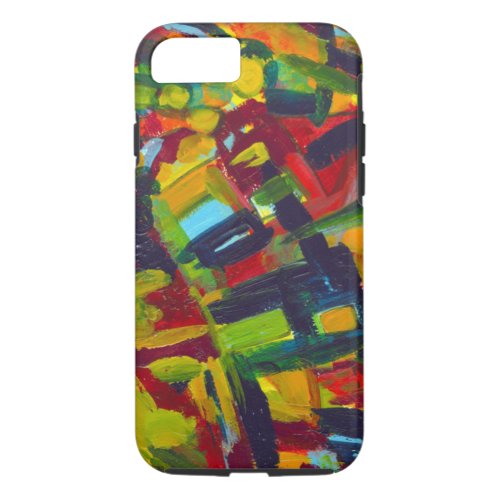 Kandinsky 304 Colorful Abstract Artwork iPhone 87 Case