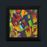 Kandinsky 304 Colorful Abstract Artwork Gift Box<br><div class="desc">One of the notable works of Wassily Kandinsky,  one of the founders of abstract art. Kandinsky took his place in history as one of the unique artists who broke new ground in world art.</div>