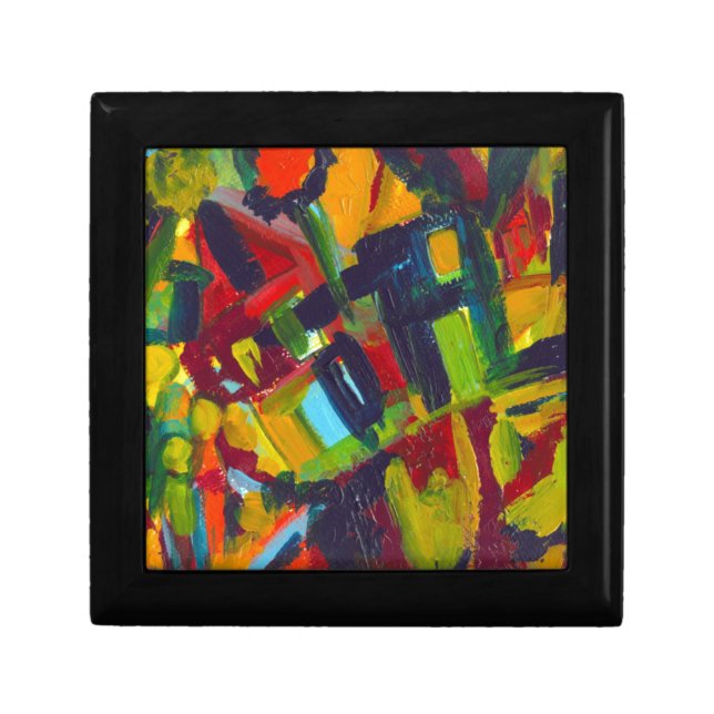 Kandinsky 304 Colorful Abstract Artwork Gift Box (Front)