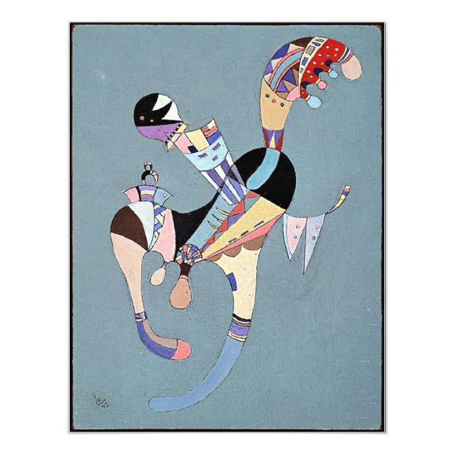 Kandinsky - A Floating Figure, Photo Print (Front)