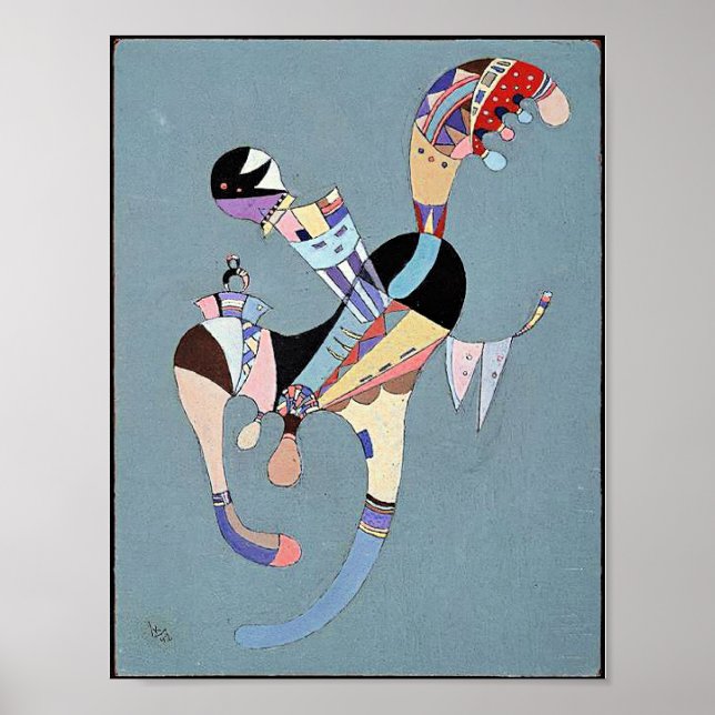 Kandinsky - A Floating Figure, Poster (Front)