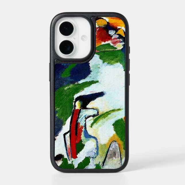Kandinsky - A Mountain Otterbox iPhone Case (Back)