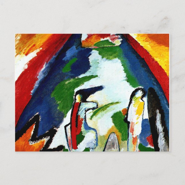 Kandinsky - A Mountain Postcard (Front)